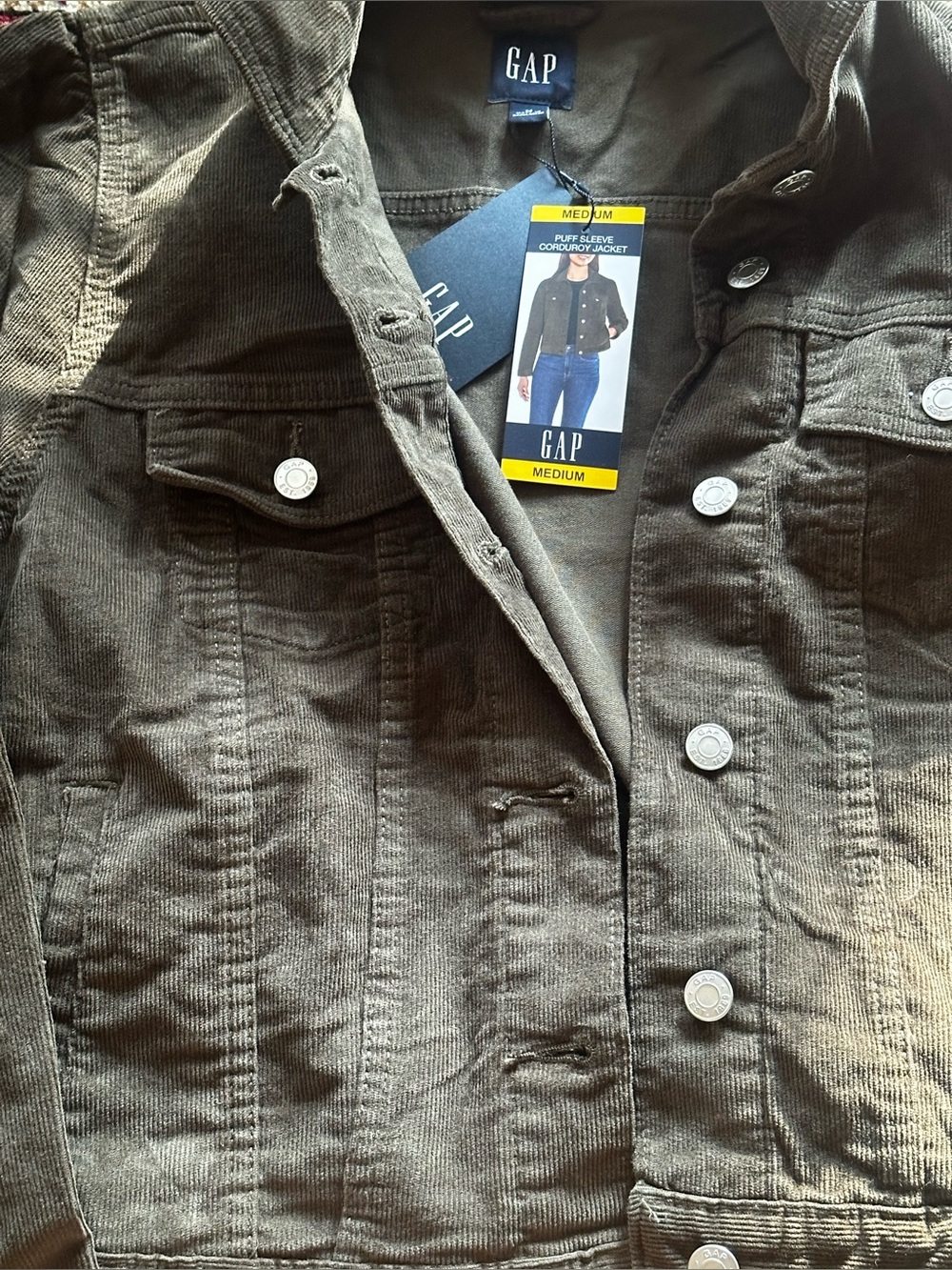 NWT Gap Corduroy Jacket - M